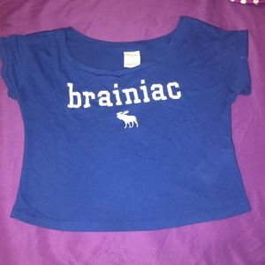 A blue and white shirt